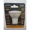 10pz Faretto GU10 LED 6W Watt luce bianca fredda 6500k 540lumen alta qualità