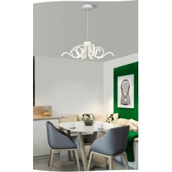 Lampadario da soffitto led 50w moderno lampada curva luce led AMAZOMAMO B17 LED