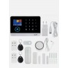 KIT ANTIFURTO CASA COMBINATORE ALLARME GSM+GPRS+WIFI+APP SENZA FILI