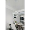 Lampadario sospensione 70w plafoniera pianeta lampada sospesa moderna A52