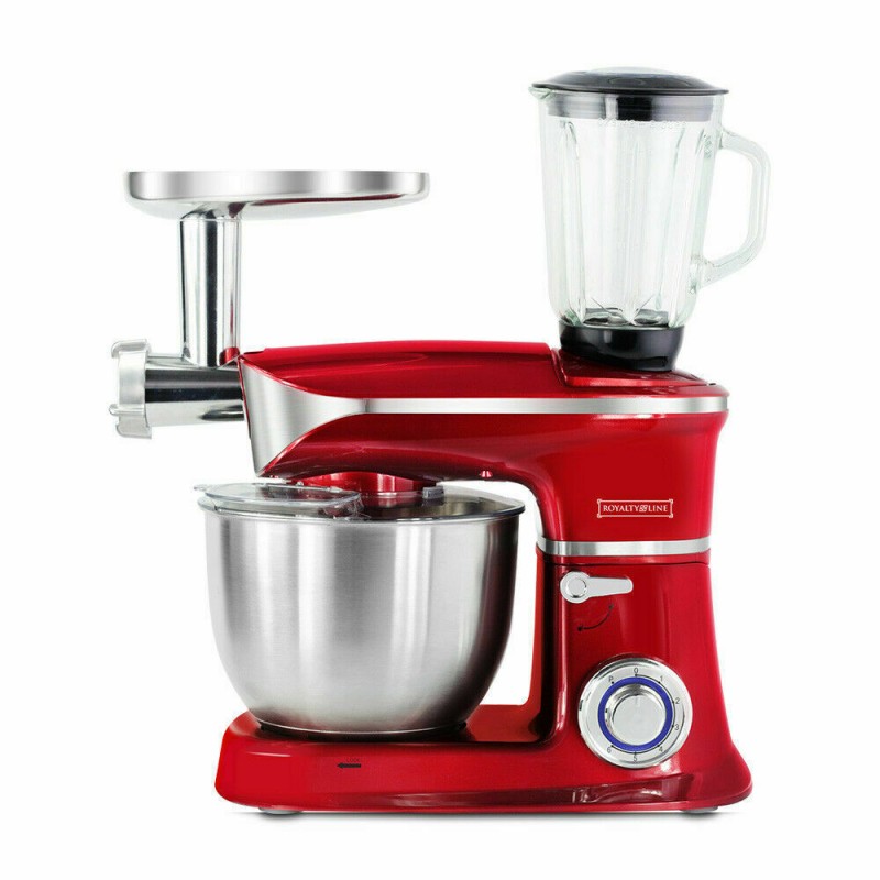 Impastatrice Robot da Cucina Planetaria 3 in 1 Royalty Line 6,5 L 1900 W