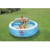 Piscina Gonfiabile Portatile Family Con Seduta & Poltrona Intex