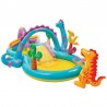 Piscina gonfiabile gioco per bambini dinosauro piscina con scivolo intex 57135