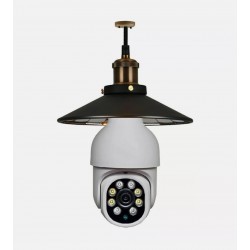 TELECAMERA IP LAMPADINA DA INTERNO 360 GRADI WIRELESS E27 PTZ VIDEOSORVEGLIAN