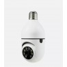 TELECAMERA IP LAMPADINA DA INTERNO 360 GRADI WIRELESS E27 PTZ VIDEOSORVEGLIAN